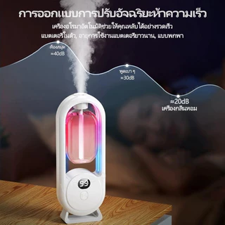 เครื่องพ่นน้ำหอมอัตโนมัติในห้อง ฟอกอากาศ ชาร์จ USB น้ําหอมปรับอากาศในห้อง เครื่องฟอกอากาศอัตโนมัติ