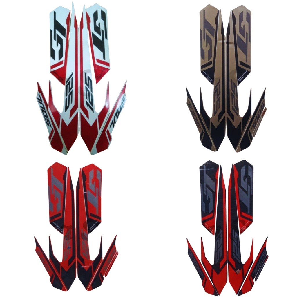 YAMAHA MIO SOUL GT 2015 125 STRIPING สติ๊กเกอร์, MIO MOTORCYCLE BODY LIST, GT SOL