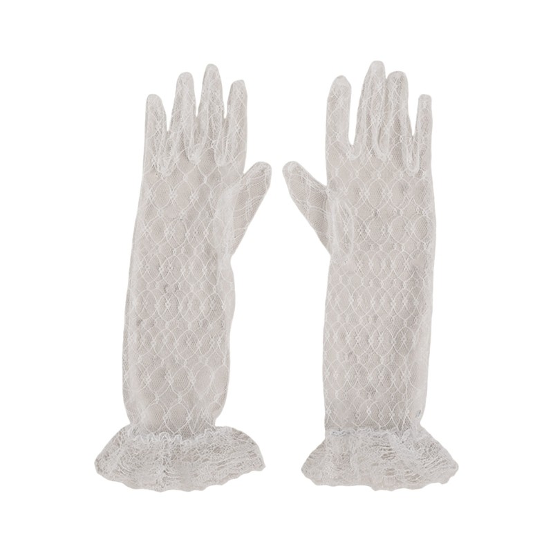 WHEATI ชุดถุงมือลูกไม้สำหรับเด็ก พร้อมลายละเอียดสำหรับวันเกิดและโอกาสพิเศษ - รูปที่ 6