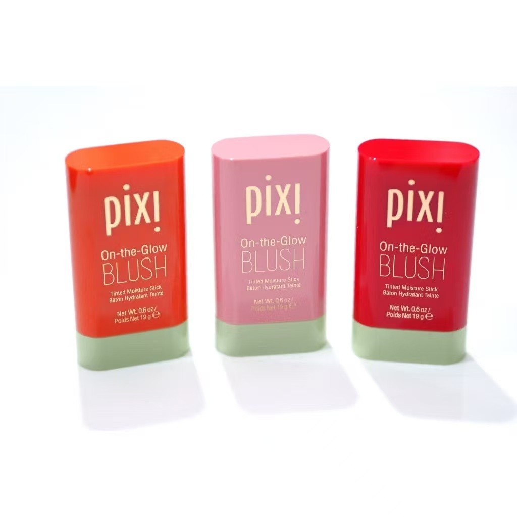 New Pixi Powder Blush On Felur Stick Ruby Suculento Fosco on the glow Blush