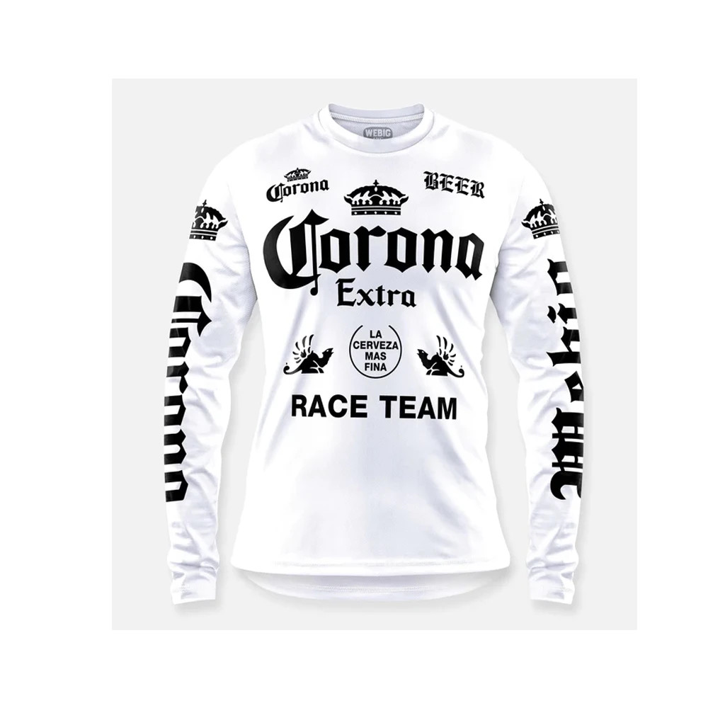 Moto bmx วิบากเสื้อ enduro mtb downhill jersey MX ขี่จักรยานจักรยานเสือภูเขา DH maillot ciclismo hombre จักรยาน ersey