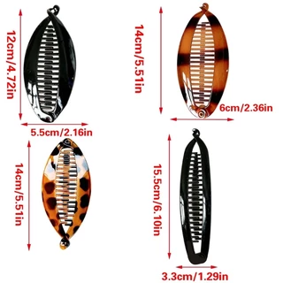 Boom Large Banana Clip เครื่องประดับผม Hairpin Hairpieces สําหรับทรงผมที่มีปริมาตร