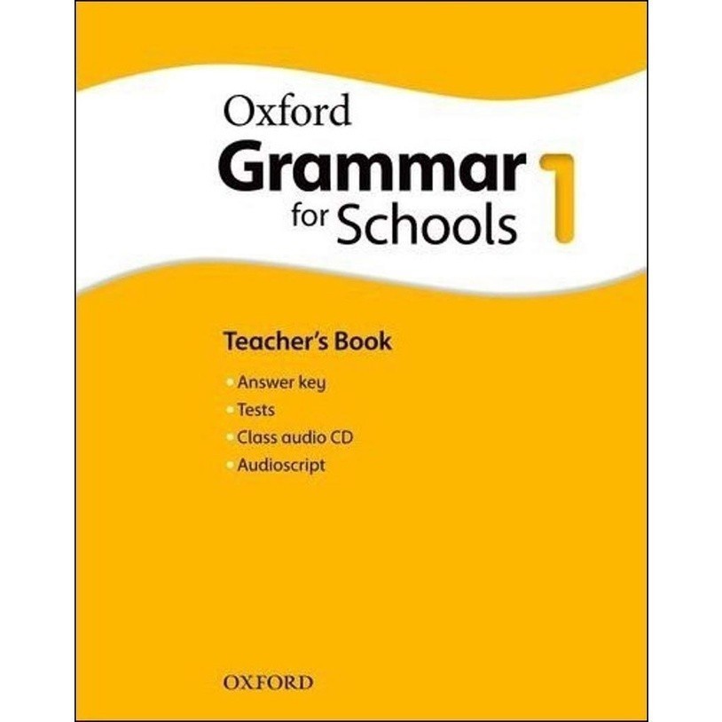 Oxf Grammar For Schools 1/2/3/4/5/6 Teacher Book / ขาวดํา