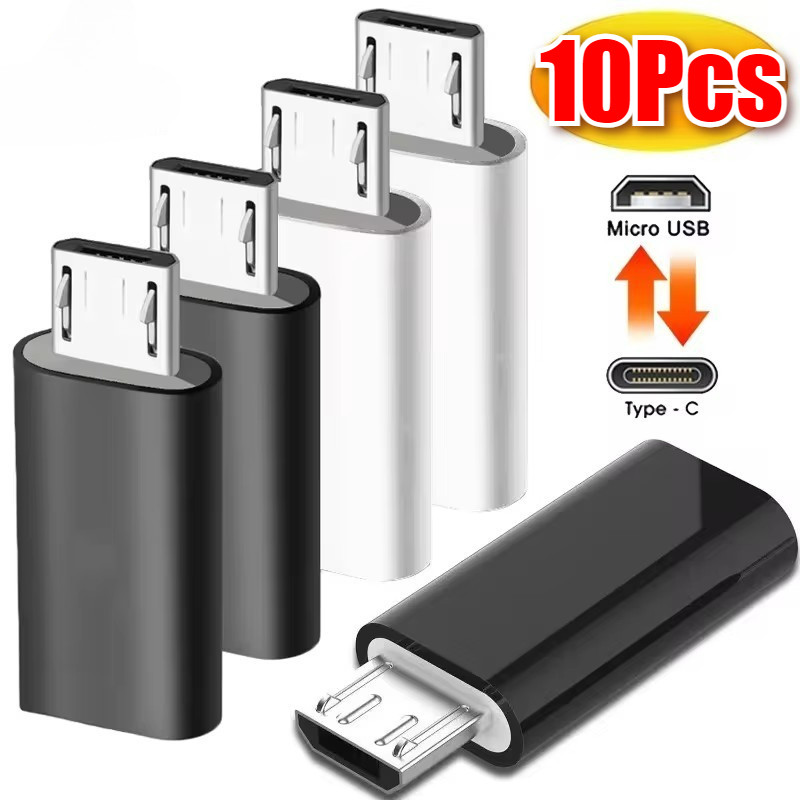 Type-C ถึง Micro USB อะแดปเตอร์ตัวเชื่อมต่อสําหรับ Xiaomi/Redmi/Huawei/อุปกรณ์ Android เก่า, OTG เข้ากันได้โทรศัพท์แท็บเล็ตอุปกรณ์เสริม