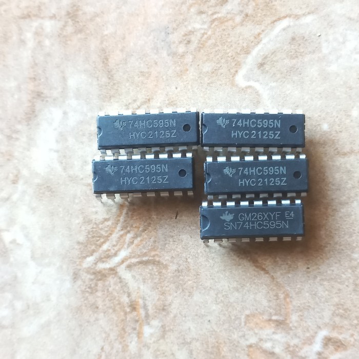 IC SN74HC595N SN74HC595 74HC595 74HC595N Fajar อิเล็กโทร 2