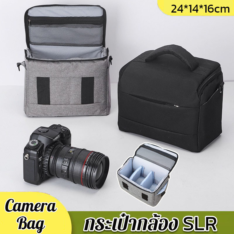Camera Bag กระเป๋ากล้อง กันน้ํา กันกระแทกกันฝุ่น แบบพกพา สายสะพายถอดได้