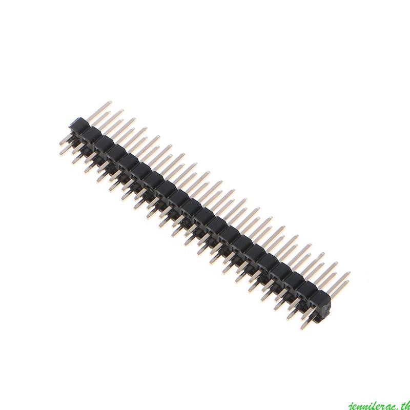 Jenniferac 2 54 มม. 2x20 Pin Break-away Dual Male Header Pin สําหรับ Zero GPIO