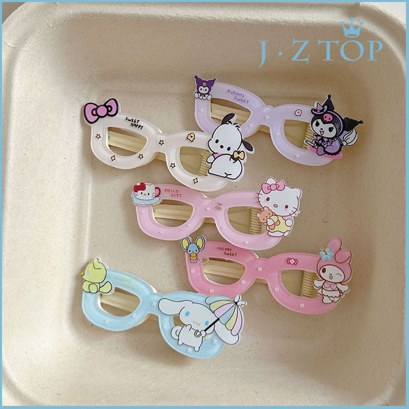 SANRIO กิ๊บติดผม ซานริโอ กรอบตา สาวน่ารัก ๆ โดปามีน กิ๊บด้านข้าง กิ๊บการ์ตูน กิ๊บเป็ดหวาน คลิปบิล