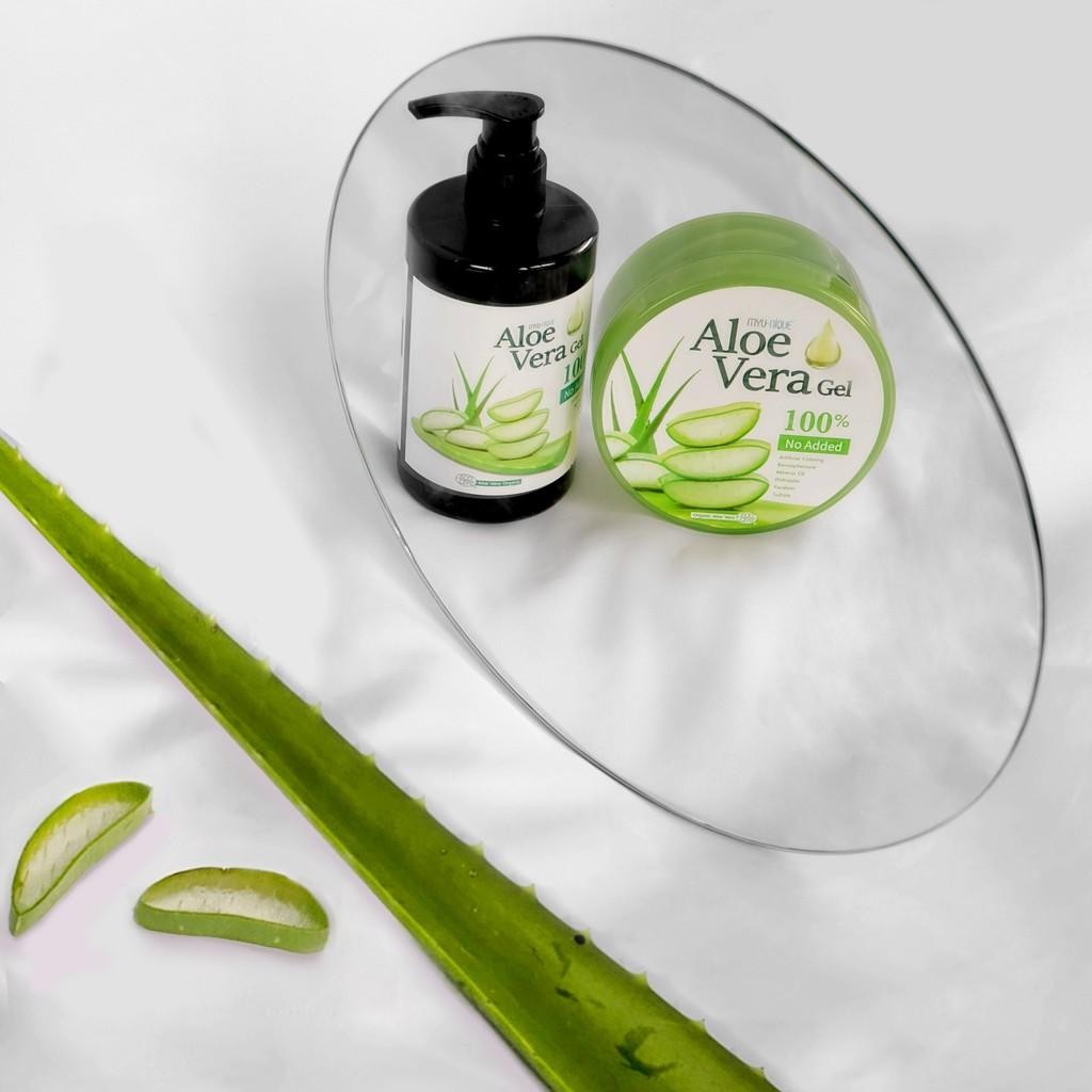 เจลว่าน MYU-NIQUE ALOE VERA GEL (PUMP) มิว-นิค อะโล เวร่า เจล (เจลบำรุงผิวออร์แกนิก) 300ml. - รูปที่ 3