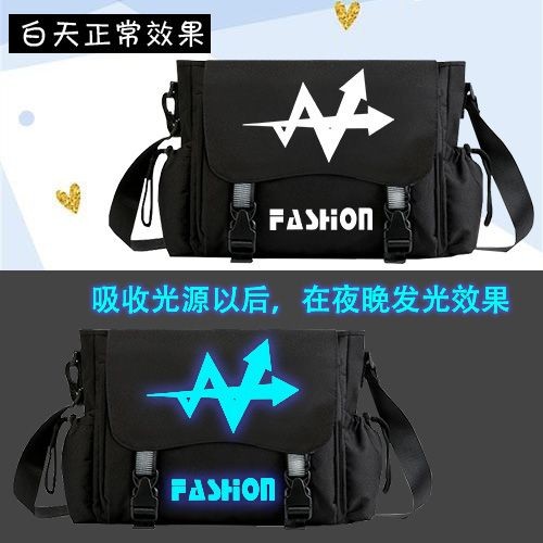 กระเป๋าสะพาย Library Of Ruina เกม Merchandise Messenger กระเป๋า WARP ทําความสะอาดพนักงาน W บริษัทชาย Junior High School นักเรียนกระเป๋าสะพาย