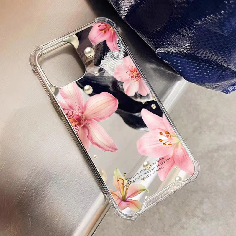 ฤดูร้อนผลไม้ค็อกเทล Sun รูปแบบสําหรับ iPhone 16 15 14 13 12 11 Pro Max XS X XR 7 8 Plus SE2 Make Up กระจกกันกระแทก ราคา ถูกที่สุด ดีลบีเคเค แกลเลอรีภาพที่ 8