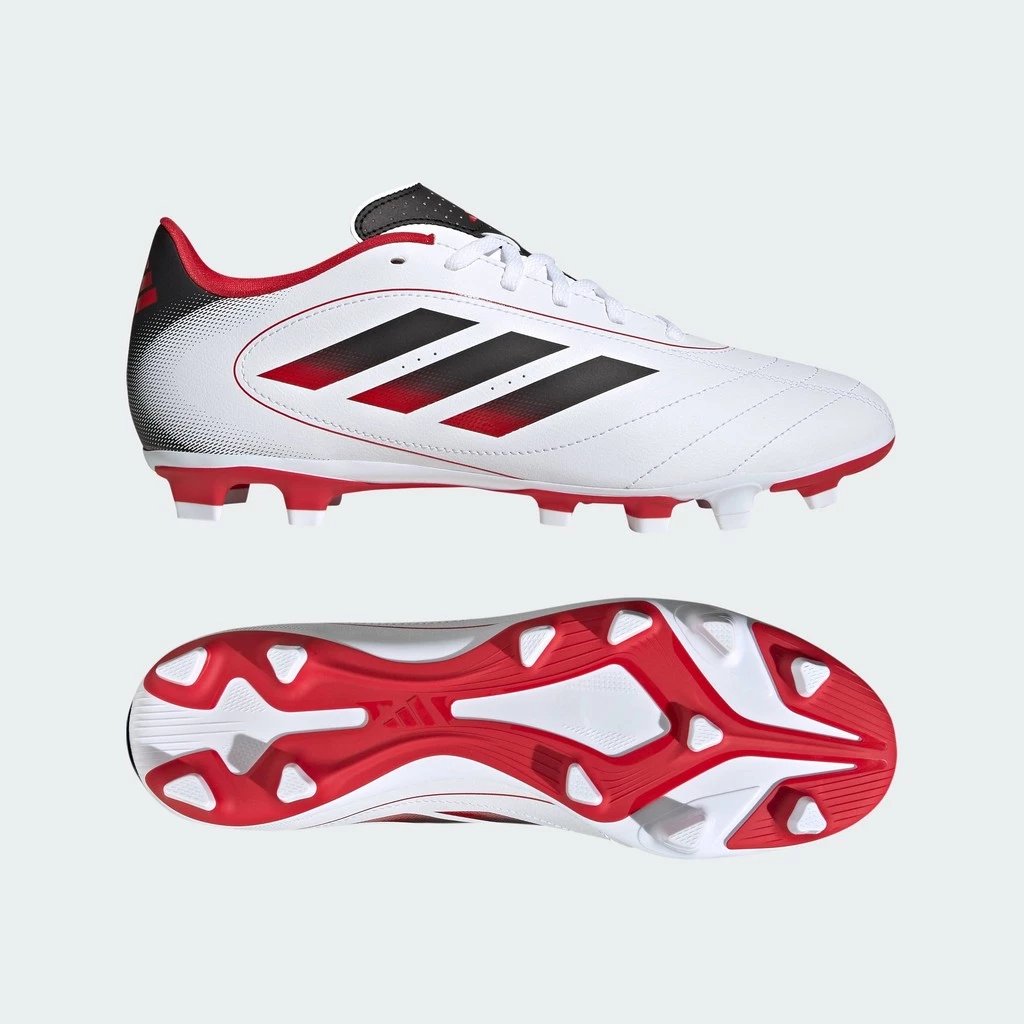 adidas ฟุตบอล รองเท้าฟุตบอล Goletto IX Firm/Multi-Ground Unisex สีขาว IH5863