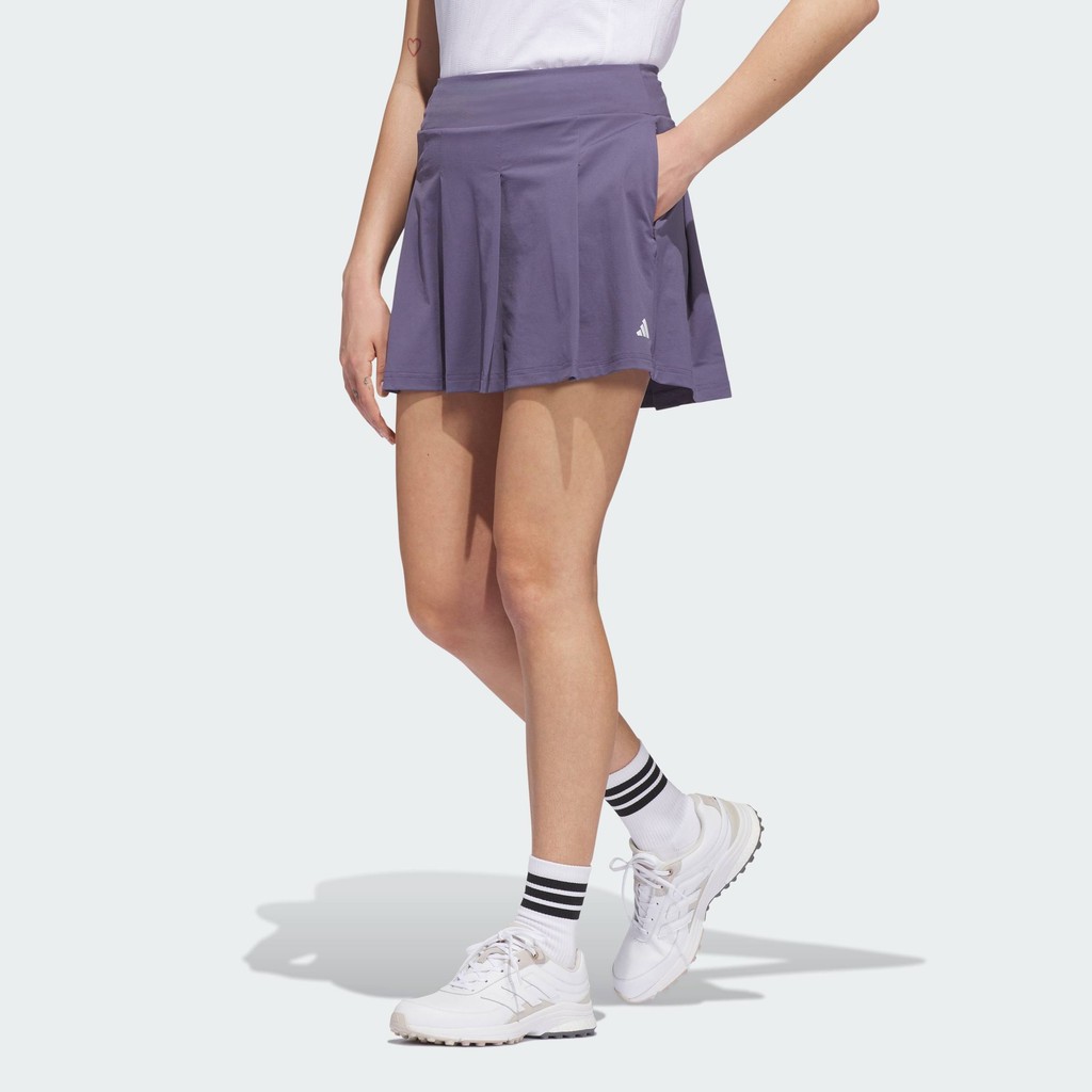 adidas กอล์ฟ กระโปรงกางเกงพลีต Ultimate365 Tour สำหรับผู้หญิง ผู้หญิง สีม่วง JN8317