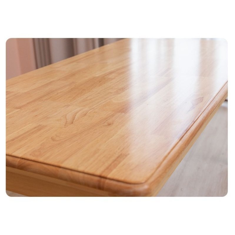 สตูลโต๊ะเด็กโอ๊คชุดโต๊ะกิจกรรมเด็กเล็ก 1 - 3 ปี Montessori Toddler Table and Chairs Set ชุดโต๊ะและเก้าอี้ไม้เนื้อแข็ง - รูปที่ 4