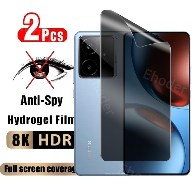สําหรับRealme GT 7 GT7T 5G 2025 ความเป็นส่วนตัวHydrogelฟิล์มสําหรับRealmeGT7 RealmeGT7 GT7 7T Anti P