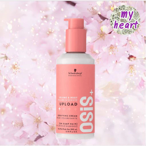 Schwarzkopf Osis+ Upload 200 ml ครีมจับลอน เพิ่มวอลุ่มแบบธรรมชาติ