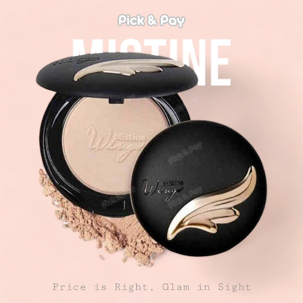 MISTINE  มิสทิน วิงส์ เอ็กซ์ตร้า คัฟเวอร์ ซุปเปอร์ เพาเดอร์ WINGS EXTRA COVER POWDER SPF25 PA++ 10g.