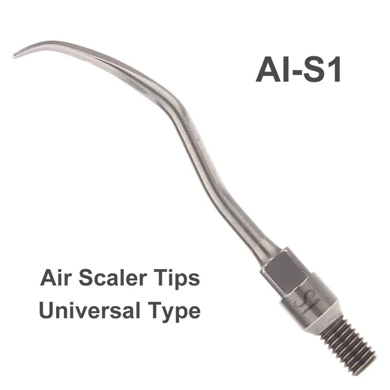 Dental Ultrasonic Handpiece Tips S1 Universal/S2 Sickle/S3 Perio Type Compatible With Air Scaler