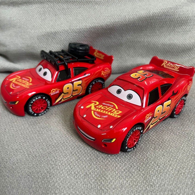 Car Story Toy Alloy Car Lightning McQueen Model 3D Lighting Music Pull Back Third Generation Lightni