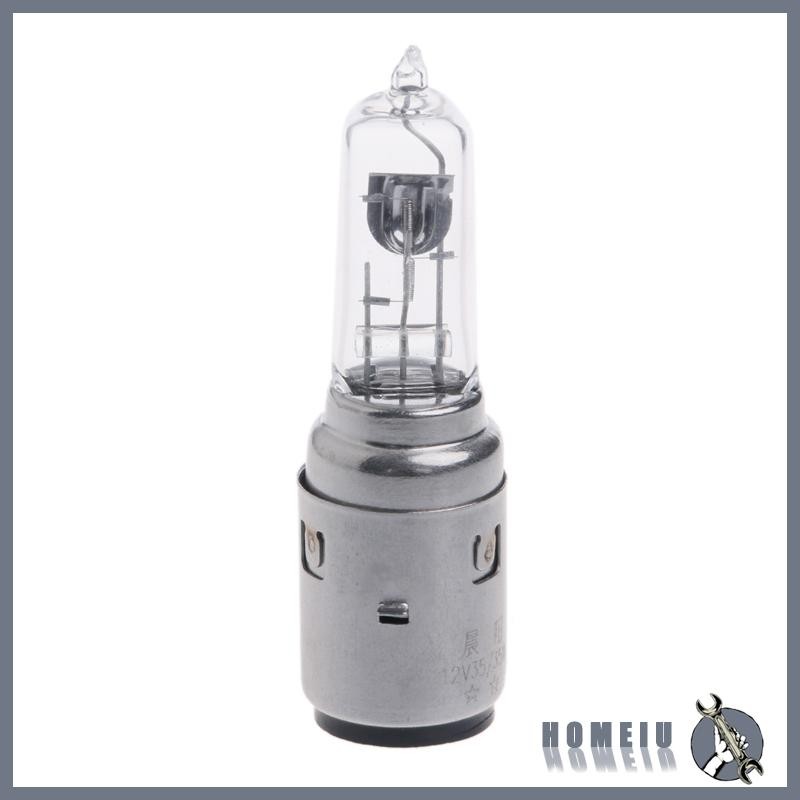 Homeiu หลอดไฟหน้าขับรถสําหรับ DC 12V 35W BA20D ไฟตัดหมอกรถจักรยานยนต์