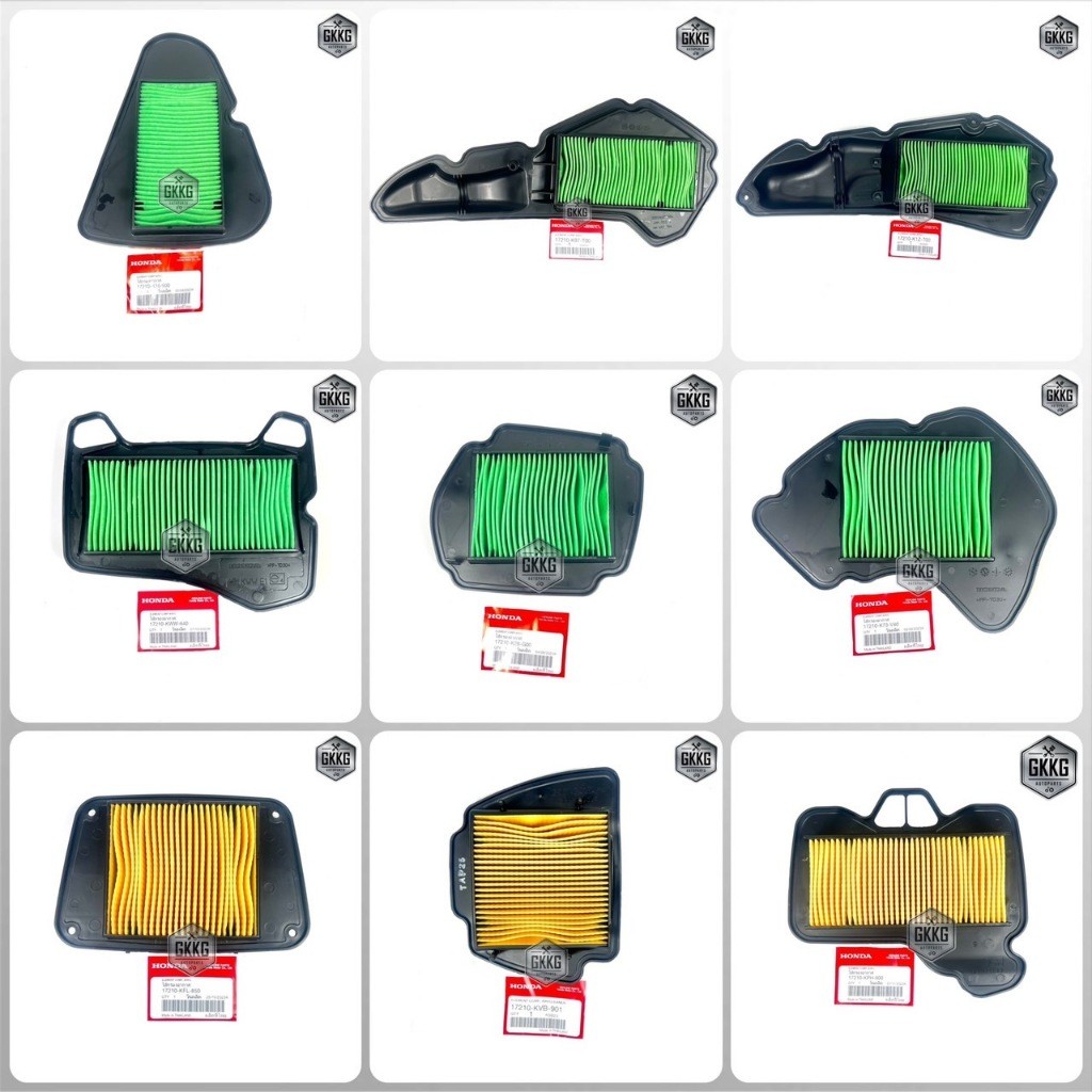 ไส้กรองอากาศแท้ศูนย์ Click,Clicki,Scopy,W125,W100S,W110I,MSX,CLICL125,Sonic/W125I,PCX150,PCX160