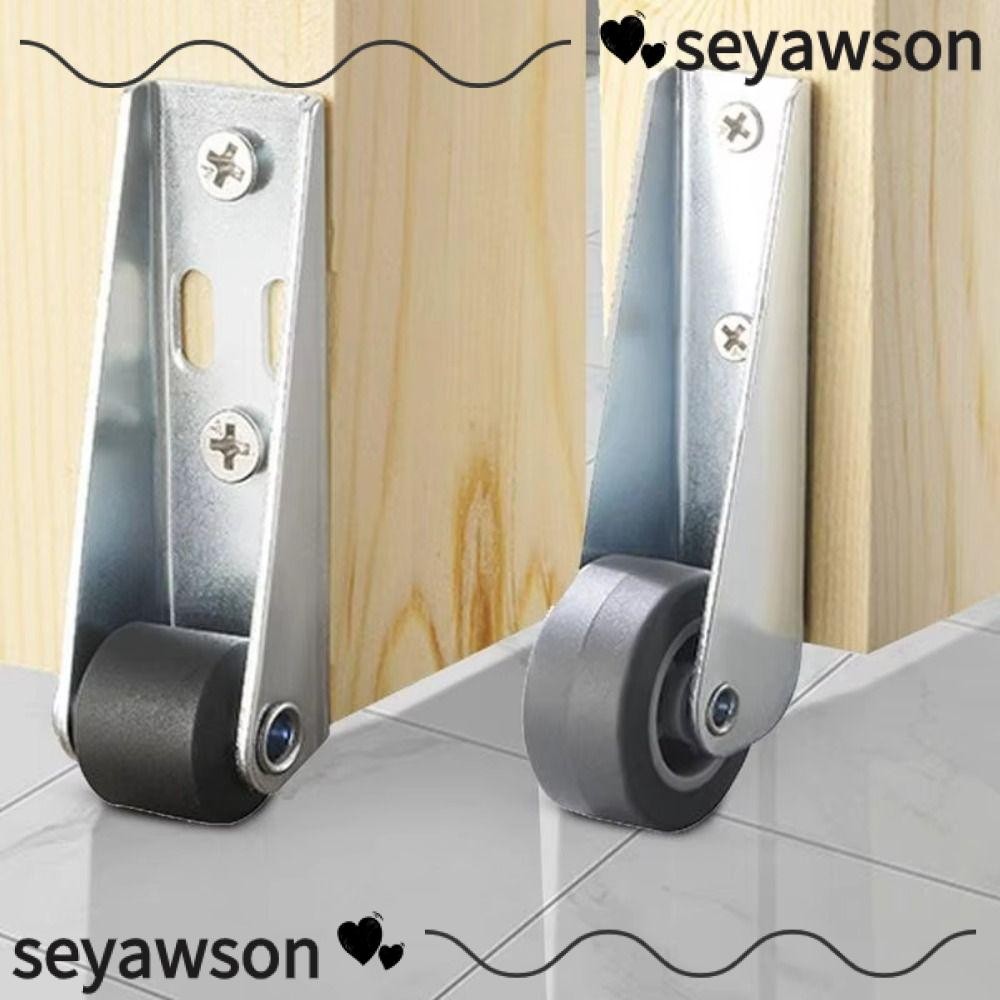 Seyawson ลูกกลิ้งทิศทาง, เงียบในครัวเรือนเครื่องมือเคลื่อนย้ายล้อเฟอร์นิเจอร์,ด้านข้างติดตั้งรอกมือถือสําหรับ 1/2 ชิ้น