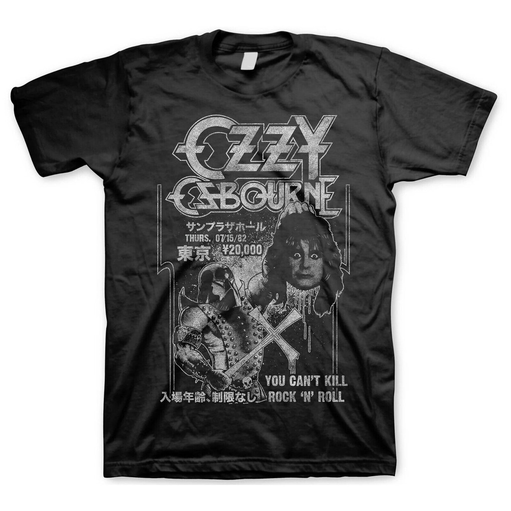 Ozzy Osbourne Cd Lgo Executioner Japan 1982 เสื้ออย่างเป็นทางการ Top New Sabbath Madman