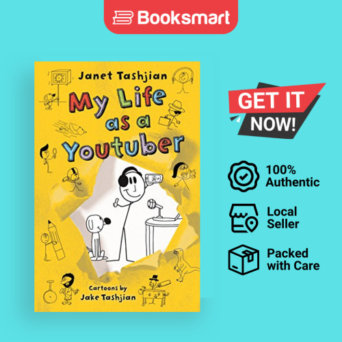 ชีวิตของฉันเป็น Youtuber โดย Janet Tashjian (ผู้ใหญ่), Jake Tashjian (illus 9781250233677