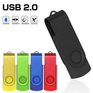แฟลชไดรฟ์ usb หมุนได้อุปกรณ์เสริมคอมพิวเตอร์พกพาตัวอักษรที่กําหนดเองเพื่อนร่วมชั้นโรงเรียนของขวัญองค์กรนิทรรศการของขวัญเล็กๆที่กําหนดเอง logo128MB 256MB 512MB 4GB