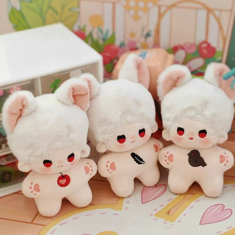 ตุ๊กตาผ้าฝ้าย Love and Deepspace Sylus 10 ซม.นั่งตุ๊กตาของขวัญวันเกิด YXKS