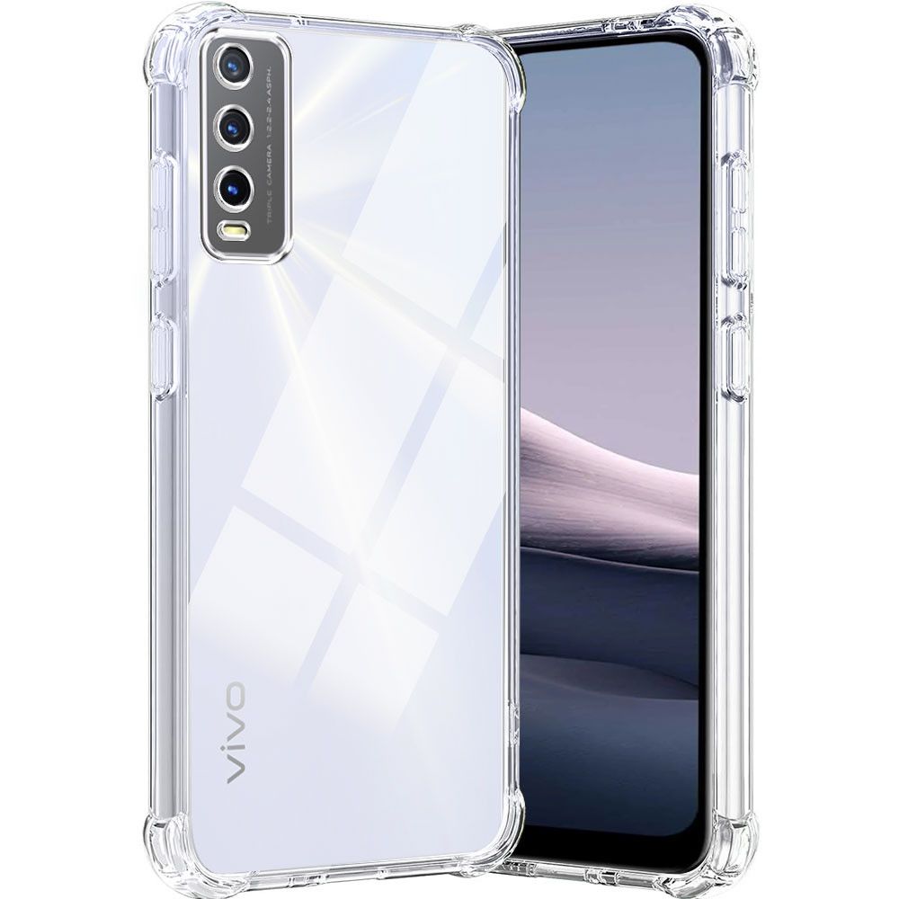 เคสโทรศัพท์สําหรับvivo V2026 V2029 เคสกันกระแทกClear TPUซิลิโคนอ่อนนุ่มถุงลมนิรภัยกันชนสําหรับVivo V2029 ฝาหลังปลอก