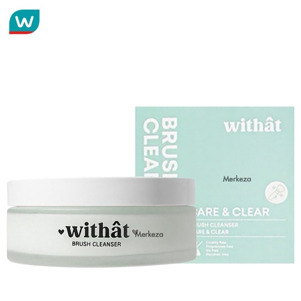 Withat วิทแทท บรัช คลีนเซอร์ 100ก. ที ทรี