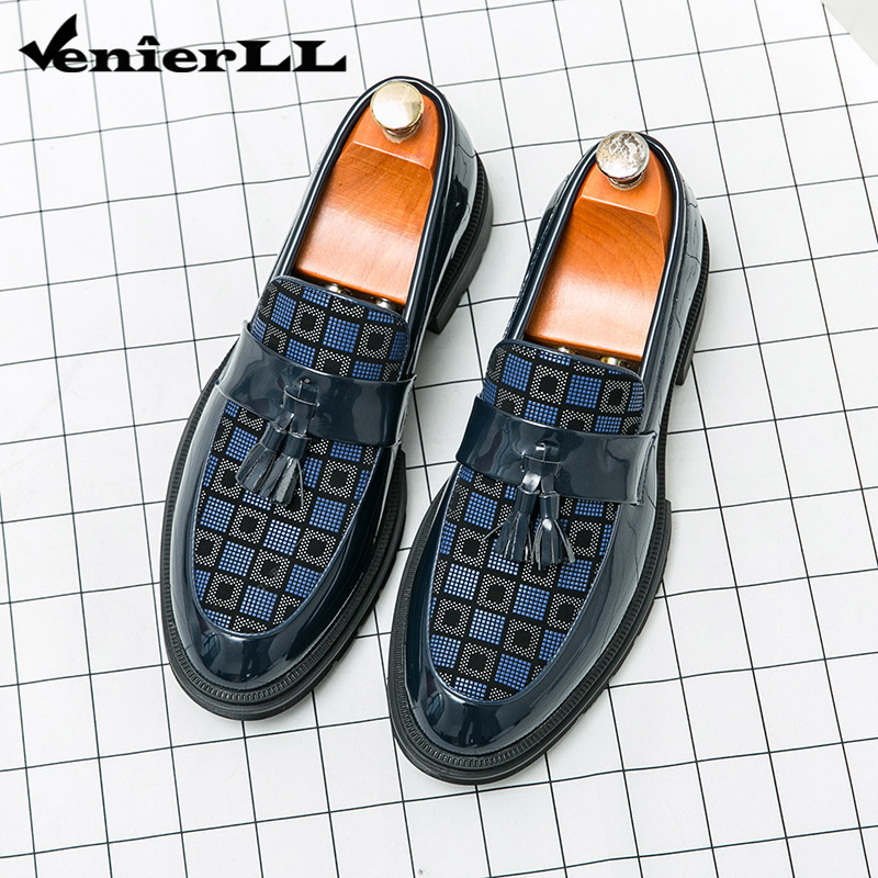 Platform รองเท้าโลฟเฟอร์สําหรับผู้ชาย - Chunky Loafers รองเท้าผู้ชาย Penny Loafers Slip On Comfort C