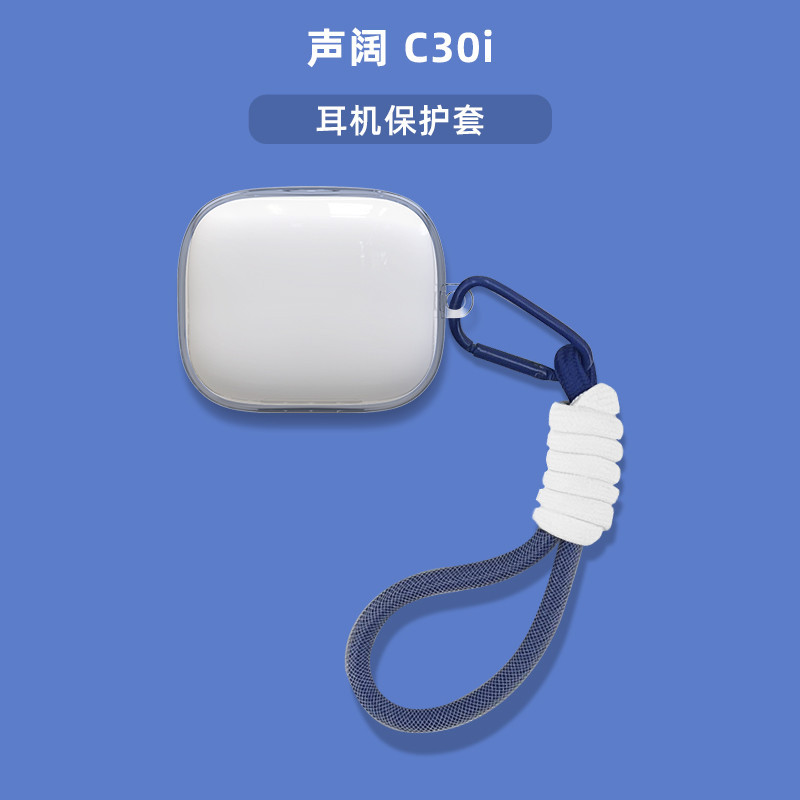 สําหรับ Anker Soundcore C30i P40i P30i Life P3 R50i P25i P20i Air 2 pro กรณี Transpent หูฟังป้องกันป