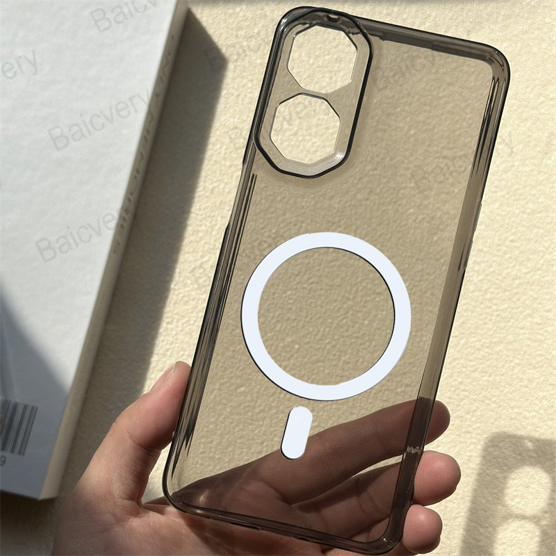 สําหรับ ZTE Nubia Neo 2 เลนส์กล้อง Anti-Drop สีสันลื่นนุ่มเคสโทรศัพท์พร้อมสติกเกอร์แม่เหล็ก