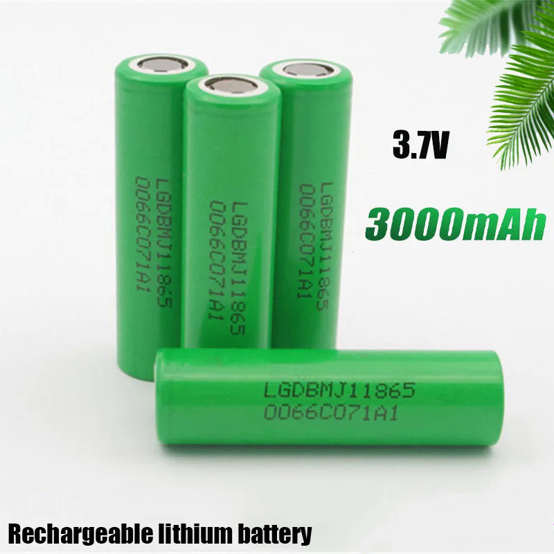 1-20PCS Actual Capacity 3.7V 3000mAh NCR18650GA Multi-function Rechargeable Lithium-ion Battery Suit