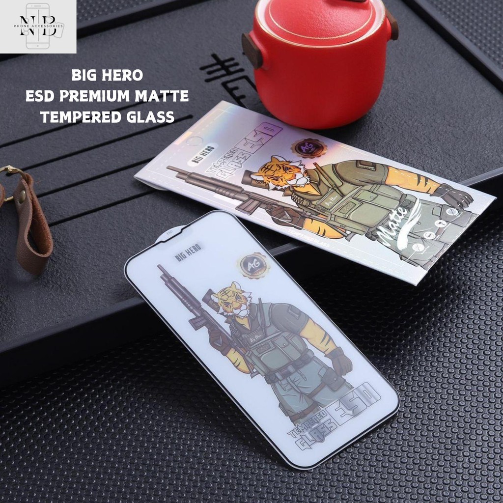 ESD Anti-Static Premium Matte Gaming กระจกนิรภัยเต็มรูปแบบสําหรับ VIVO Y100 Y28S Y18 Y20 Y33 Y76 Y77