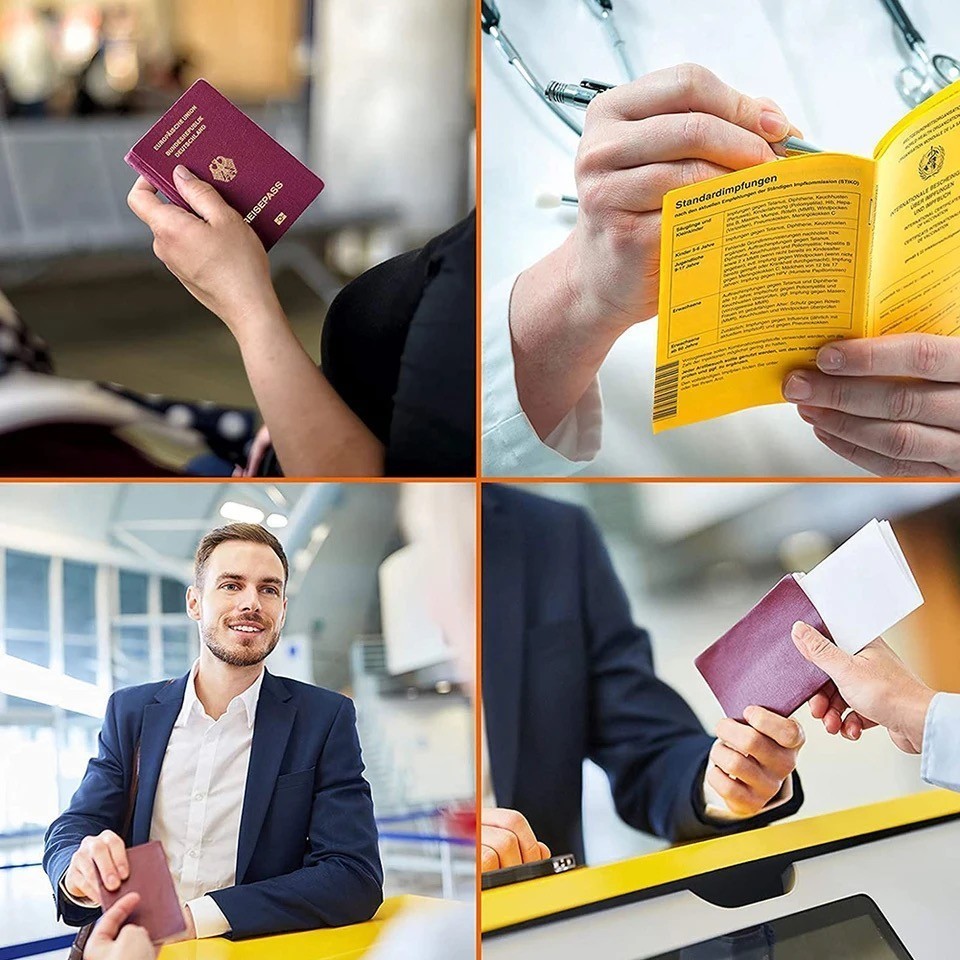 Tesco ปกใส่หนังสือเดินทาง ซองใส่พาสปอร์ต กันน้ำ เคสพาสปอร์ต  Passport case