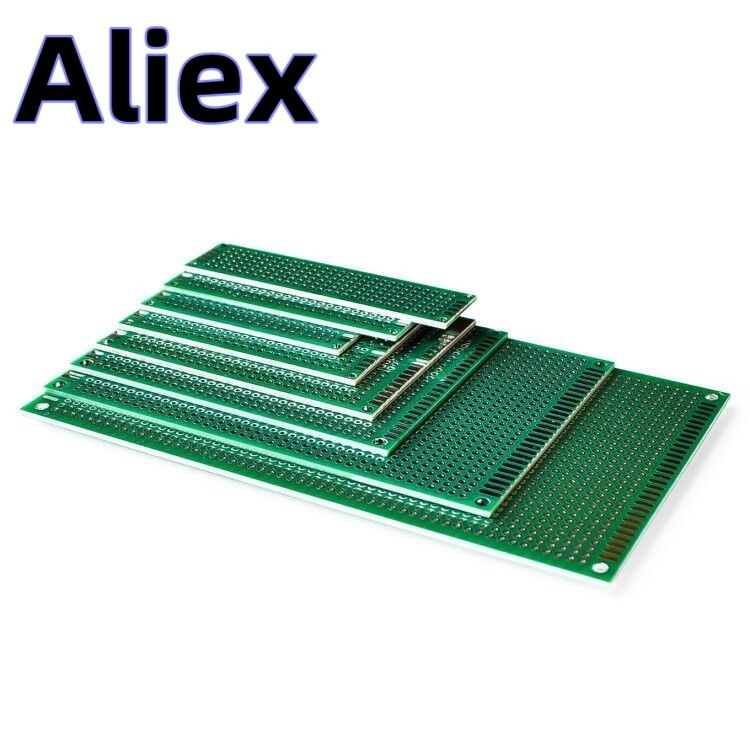 2x8 3x7 4x6 5x7 6x8 7x9 ซม.ต้นแบบสองด้าน Diy Universal พิมพ์วงจร PCB Board Protoboard สําหรับ Arduino
