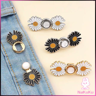 NKK ตะขอร่นกางเกง หัวเข็มยึดปรับเอว ตะขอโลหะ ถอดได้ Fashion Pins