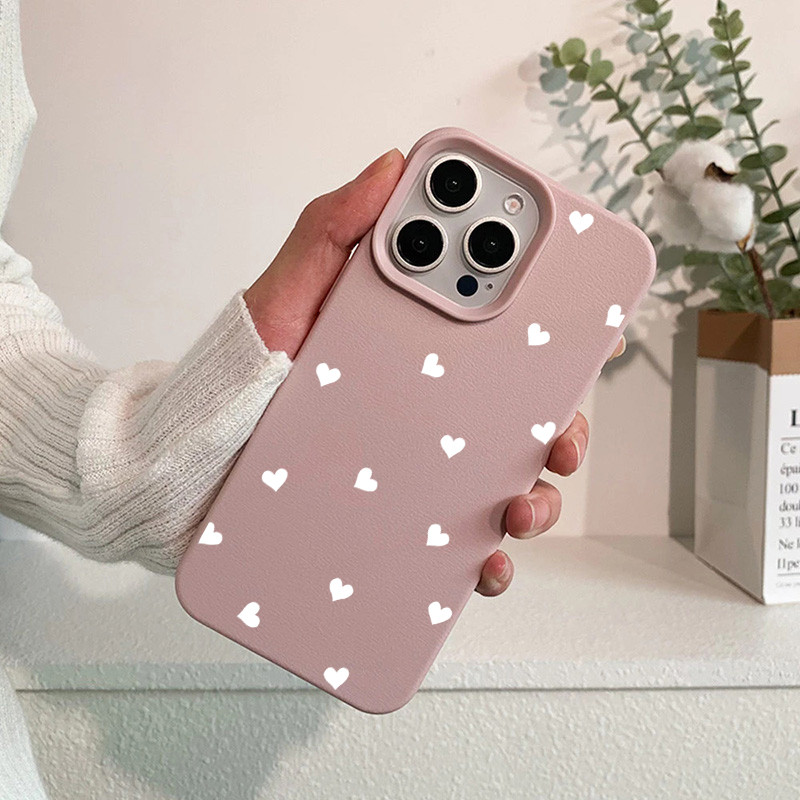 ฝาครอบโทรศัพท์นุ่มได For iPhone11 13 15 เคส ไอโฟน12 14 ProMax 7 8Plus X XR XS รักกราฟิก