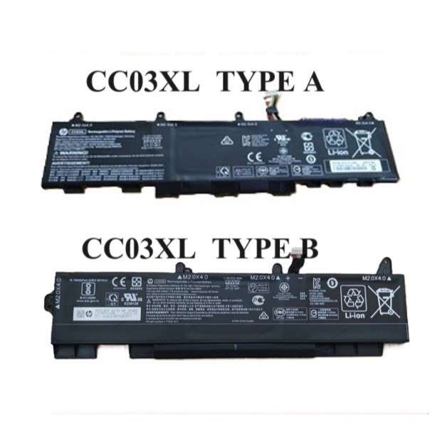 [ฟรี ไขควง] HP แบตเตอรี่ ของแท้ CC03XL (EliteBook 830 G7,830 G8, G835 G7, G835 G8, 840 G7,840 G8, 85