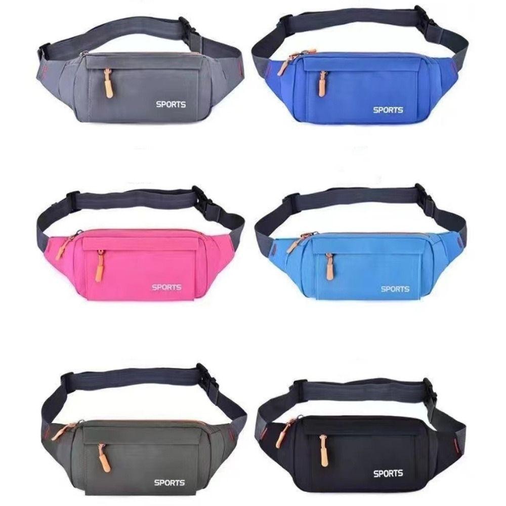 ฉี่ แพ็คเอว, กระเป๋าคาดเอวออกกําลังกายยิมกันน้ํา, กีฬาวิ่งโพลีเอสเตอร์ผ้ากระเป๋าหน้าอก - รูปที่ 2