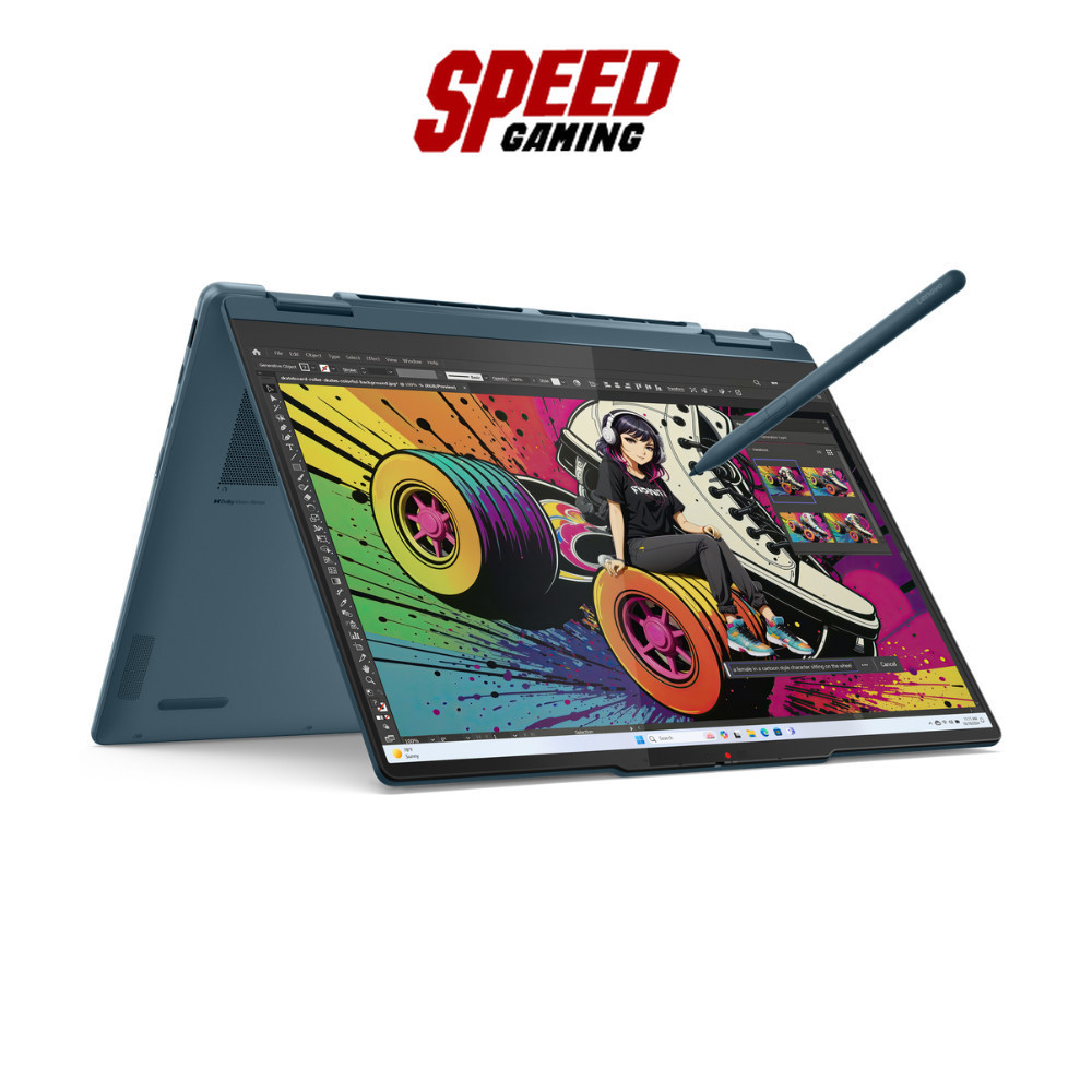 LENOVO YOGA7 2 in1 (83JR0015TA) AMD Ryzen AI 7 350 NOTEBOOK (โน๊ตบุ๊ค) | By Speed Gaming