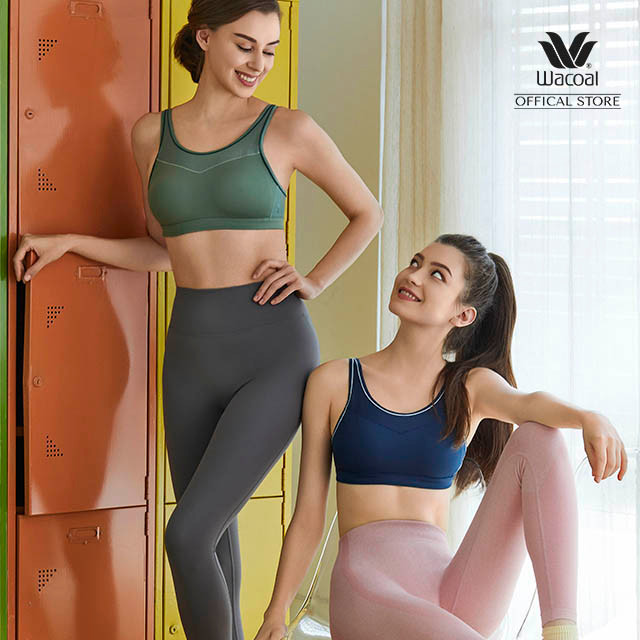 Wacoal สปอร์ตบราแบบไม่มีสาย / น้ําหนักเบา / Mould Cup WR1501