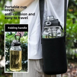 2000ML แก้วความจุขนาดใหญ่กีฬากลางแจ้งแบบพกพาถ้วยชา Handy Cup ถ้วยน้ําอุณหภูมิสูงชาถ้วยแยก