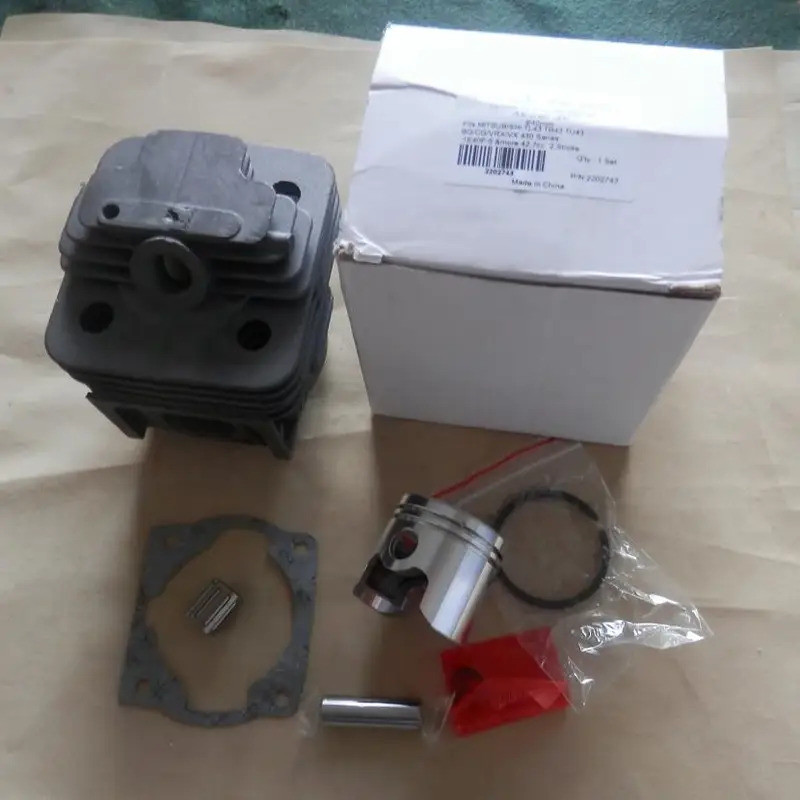 TL43 CYLINDER & PISTON NEEDLE BEARING ชุด 40 มม.สําหรับ MITSUBISHI TB43 TU43 VX430 VRX430 BG430 43CC