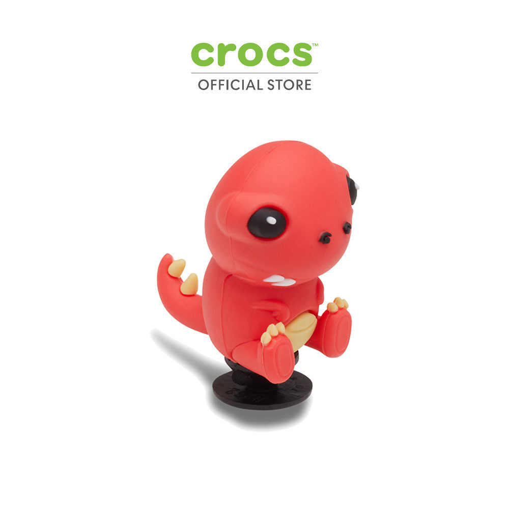 CROCS ตัวติดรองเท้า JIBBITZ™ 3D RED DINO รุ่น 10014236
