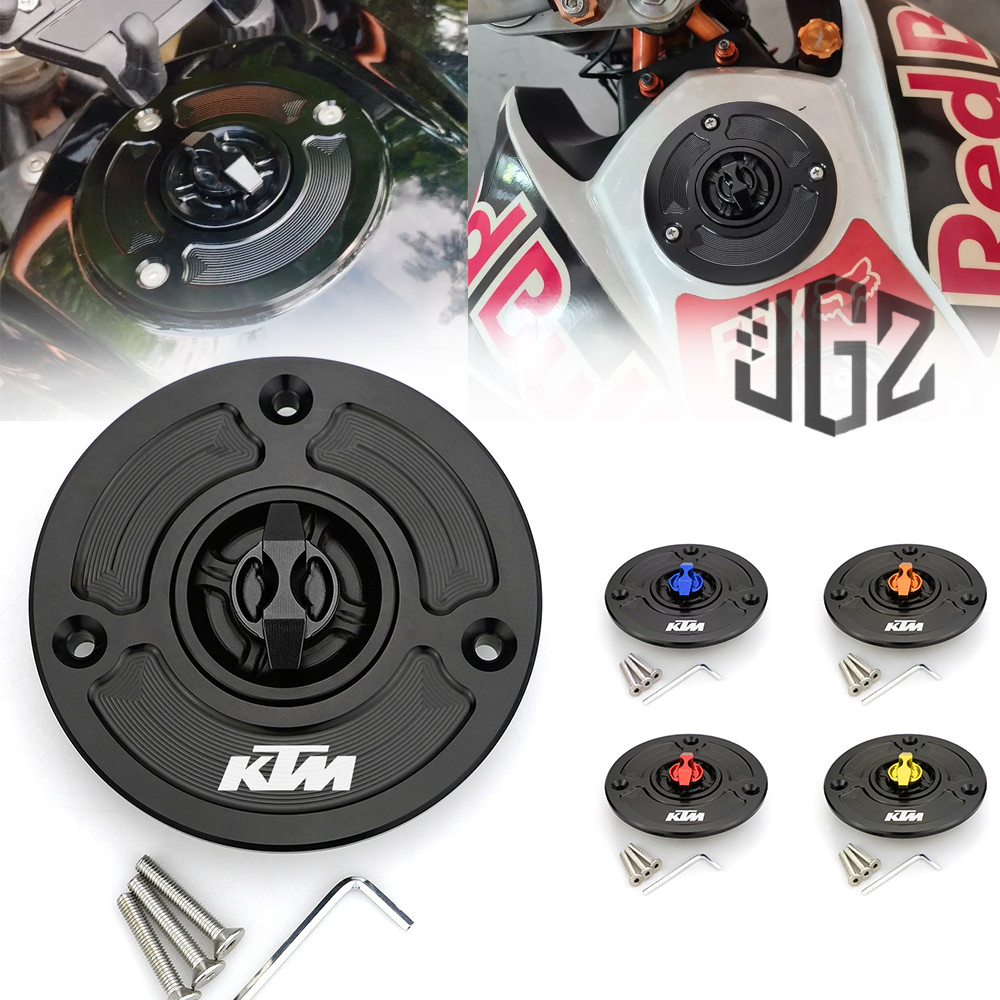 ฝาถัง KTM ฝาถังแต่ง KR,Victor,Serpico ตัวล๊อคแน่น CNC