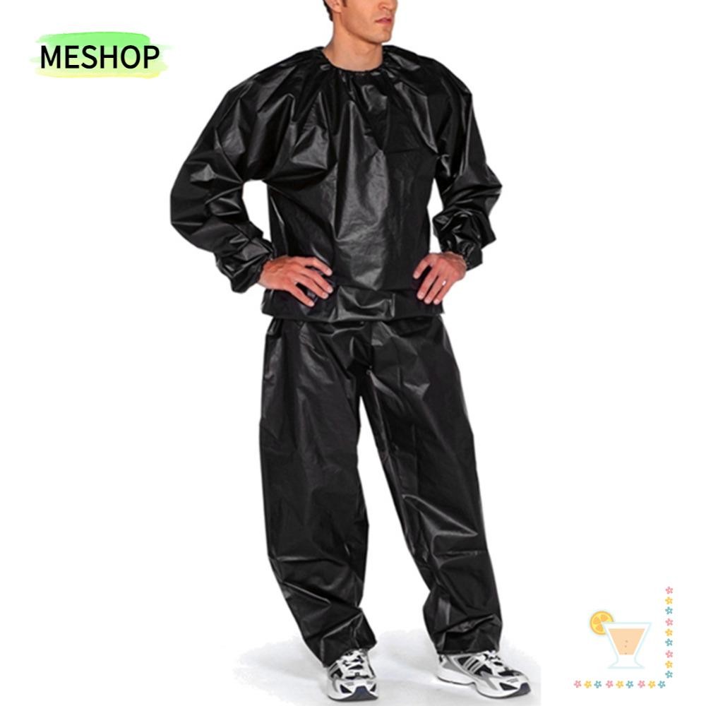 ME ชุดออกกําลังกายยิม, Heavy Duty S-4XL ชุดเหงื่อซาวน่า, Hoodies ฟิตเนส Anti-Rip ลดน้ําหนัก Calorie Burner ชุดเหงื่อซาวน่าฟิตเนสยิม